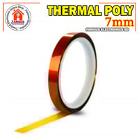 High Temperature Heat Tape Thermal Polyimide Insulation 7mm Wide Adhesive Tape_img_4
