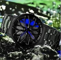 Men's Sports Watch with Racing Rim Design_img_0
