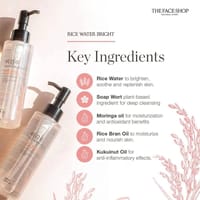 The Face Shop Rice Water Bright Light Facial Cleansing Oil, 150ml By koreanbeautypoint_img_1