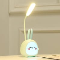 Small Night Light Eye Protection Charging Reading Book with Power Girl Student Dormitory Study Bedside Cartoon Child Desk_img_0