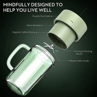 Rechargeable Cup Juice Blender with Straw_img_2