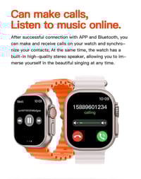 💥KD99 IP67 Waterproof Ultra Smart Watch With Bluetooth Calling_img_0