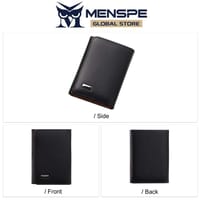 💥MENSPE Anti-Theft RF ID Blocking Safety PU Leather Wallet_img_3