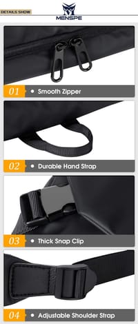 💥MENSPE Large Capacity Waterproof Chest Bag_img_8