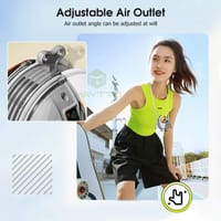 💥Maytto Rechargeable 3 Wind Speed Mini Handheld Fan_img_5