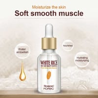 ROREC White Rice Serum Reduces Wrinkles and Lighten Dark Spots Pore Minimizer Anti- Aging Face Moisturizer Skin Lightening - 15ml_img_0