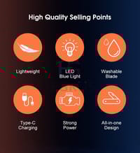 💥HEGRUS Electric Shaver with Cleaning Brush_img_2