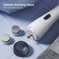 💥HEGRUS Rechargeable Electric Foot Grinder with 2 Grinding Heads_img_2