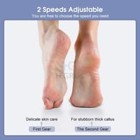 💥HEGRUS Rechargeable Electric Foot Grinder with 2 Grinding Heads_img_7