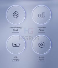 💥HEGRUS Rechargeable Electric Foot Grinder with 2 Grinding Heads_img_9