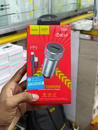 Hoco Z49A Aluminum Shell Car Charger_img_1