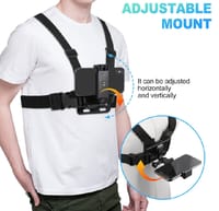 DJI Osmo Action, Insta360 chest mount mobile holder,_img_2