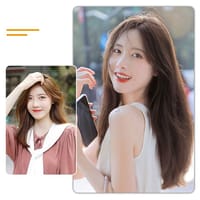 HEGRUS 60CM Natural Straight Hair Heat_img_3