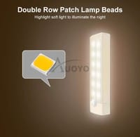 🔥Auoyo LED Body Motion Sensor Induction Long Strip Night Lamp_img_2