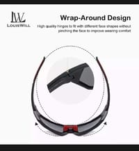 LouLouisWill Men Polarised Cycling Sports Sunglasses_img_8