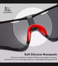 LouLouisWill Men Polarised Cycling Sports Sunglasses_img_9
