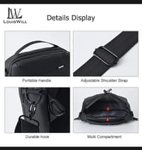 LouisWill Men Waterproof Business Shoulder Bag_img_4