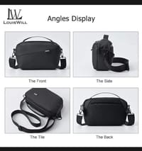 LouisWill Men Waterproof Business Shoulder Bag_img_5