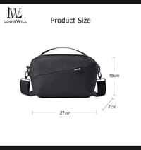 LouisWill Men Waterproof Business Shoulder Bag_img_6