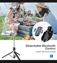 DoomHot BT11 1.7M Tripod Wireless Bluetooth Selfie Stick_img_4