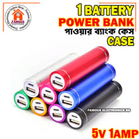 1PCS Portable Multicolor USB 5V/1A Power Bank Case 18650 Suite Battery External DIY Charge Box Kit Universal Cell Phones (Battery Not Included)_img_3