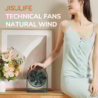 🔰JISULIFE FA19A USB Portable Rechargeable Fan (4000mAH Battery)_img_6