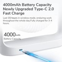 🔰JISULIFE FA19A USB Portable Rechargeable Fan (4000mAH Battery)_img_10