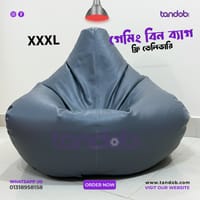 XXXL Gaming Bean Bag Chair - Ash Color_img_0
