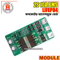 2S 10A 7.4V LiFePO4 Battery Protection Board with Balance Function_img_1