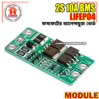 2S 10A 7.4V LiFePO4 Battery Protection Board with Balance Function_img_4