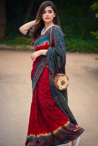 Digital Print Sharee with Blouse Piece_img_1