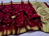 টাঙ্গাইলের বুটি শাড়ি১৩ হাত শাড়ী ব্লাউজ পিস সহআধুনিক ও মান সম্মত ডিজাইন_img_2