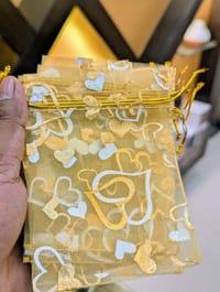 13x18cm ( 5x7 inc ) Big Size Organza Pouch Mesh Bag , Gift Net Bag_img_3