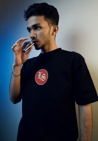 'LEON STUDIO' Oversized Heavyweight Drop Shoulder T-Shirt_img_4