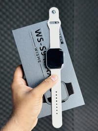 WS-S9 MAX Smartwatch with AMOLED Display and 2 Strap – Silver Color_img_3