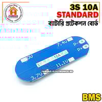 BMS 3S 10A 12.6V 3x18650 Lithium Battery Charger Protection Board Li-ion Charging Module for Wifi Router DIY Drill-1PCS - Battery Management System_img_5