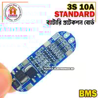 BMS 3S 10A 12.6V 3x18650 Lithium Battery Charger Protection Board Li-ion Charging Module for Wifi Router DIY Drill-1PCS - Battery Management System_img_3