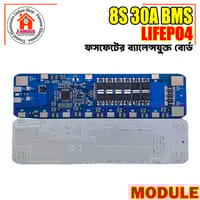 BMS 8S 24V LiFePo4 30A Battery Protection Board with Balance – Short Circuit, Overcharge & Overdischarge Protection_img_4