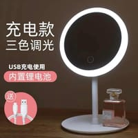 Makeup Mirror with 3 Tone Lights (P-30) White Color_img_0