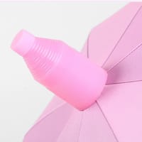 Kids Cartoon Printed Waterproof & UV Protection Transparent Plastic Cover Umbrella_img_6