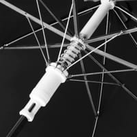 Kids Cartoon Printed Waterproof & UV Protection Transparent Plastic Cover Umbrella_img_7