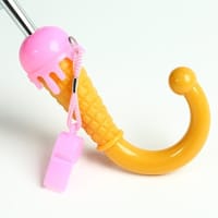 Kids Cartoon Printed Waterproof & UV Protection Transparent Plastic Cover Umbrella_img_8