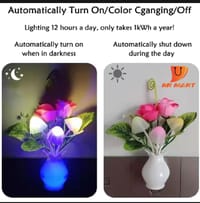 LED Sensor Dream Mushroom Night Light Lamp Multi-Color 1 pcs - Night Lights -nr mart_img_3