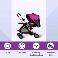 বেবি স্ট্রলার সি৩ প্র্যাম ফর বেবি প্রিমিয়াম কোয়ালিটি বেবি ট্রলি_img_1