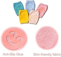 2 পিস বেবি হাটু প্যাড, বাচ্চাদের পা উষ্ণ করার জন্য হাঁটুর সাপোর্ট প্রটেক্টর বেবি নীক্যাপ_img_6