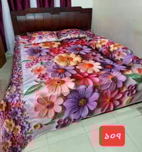 Primium Quality 3D Bedsheet Four Piece Set_img_2