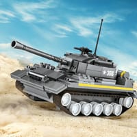 Heavy Tank Building Block Set - 340 Pieces_img_2