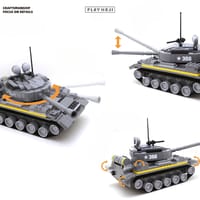 Heavy Tank Building Block Set - 340 Pieces_img_5