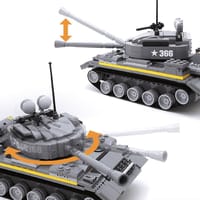 Heavy Tank Building Block Set - 340 Pieces_img_6