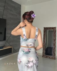 Elegant Floral Skirt Set_img_3